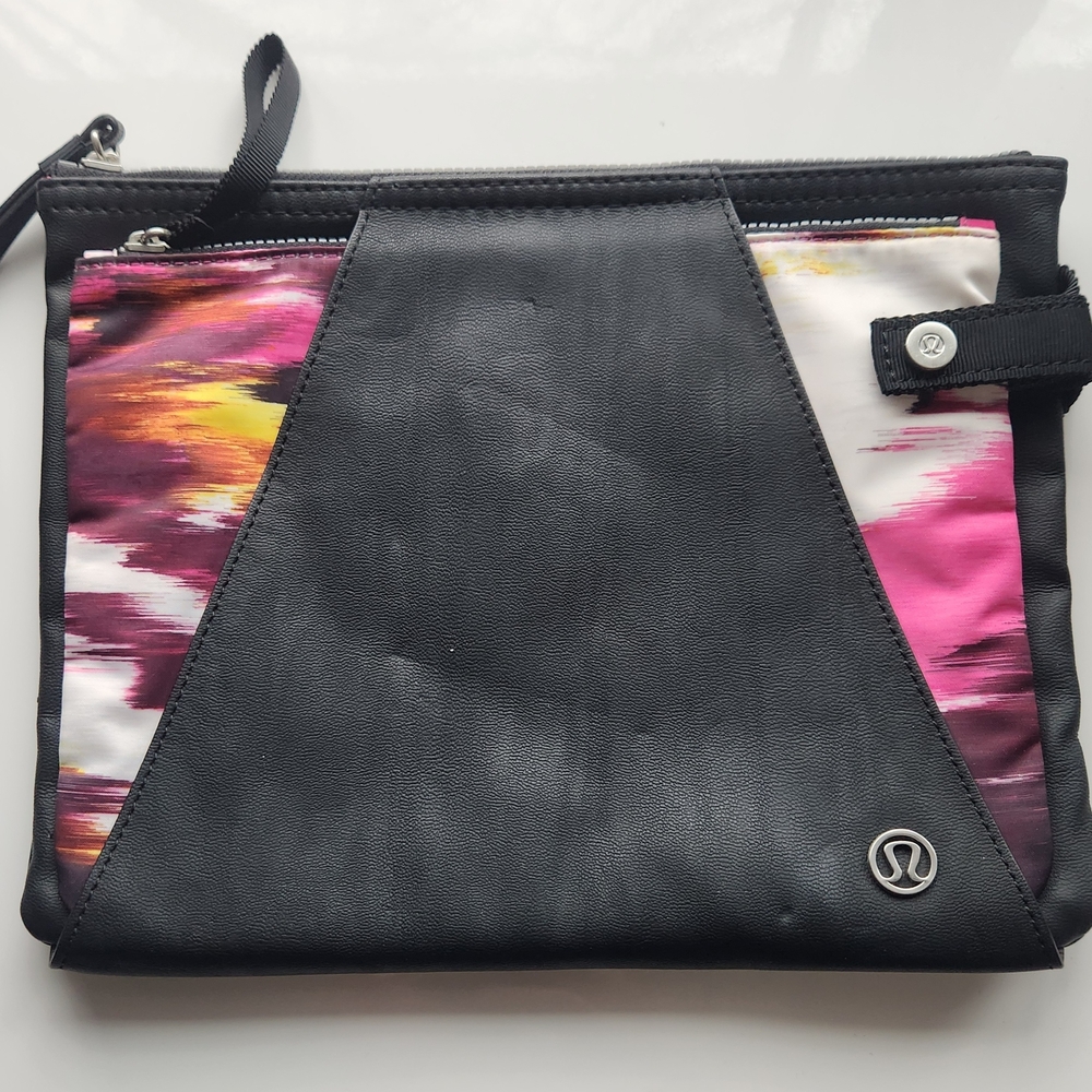 lululemon athletica Black and Pink Women's Bag